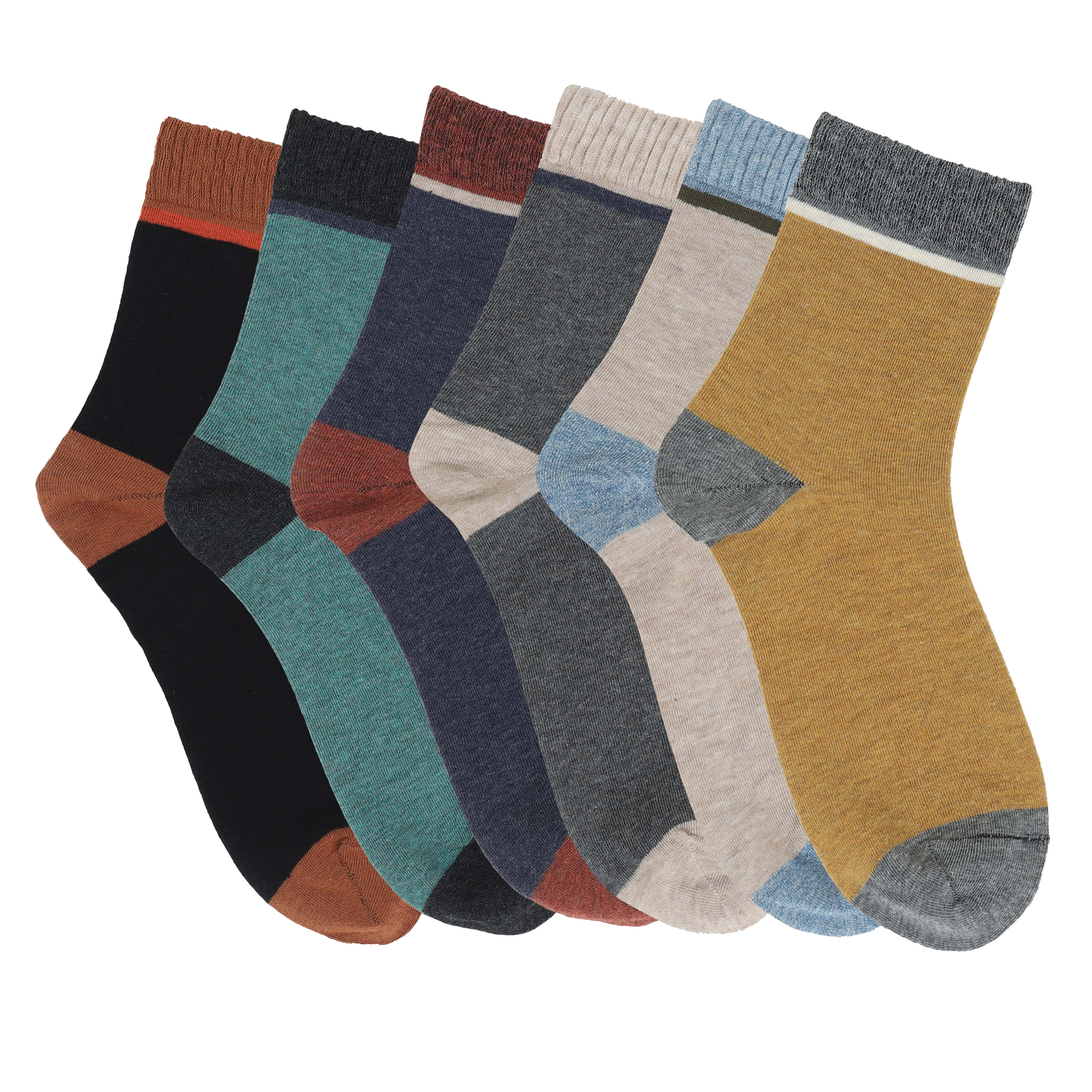 Ankle length socks combo(Pack of 6pairs)inskinn, combo1033