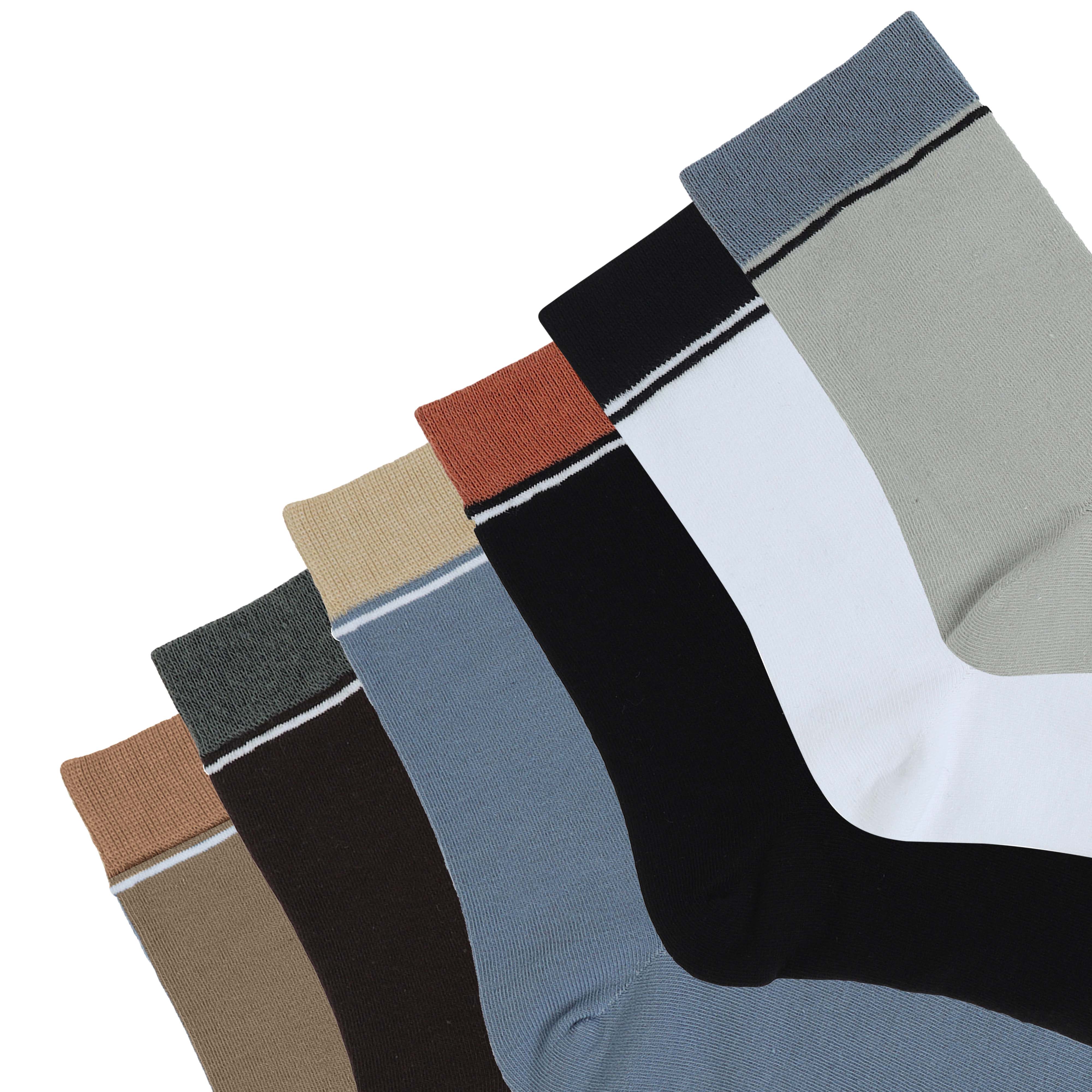 Ankle length socks combo(Pack of 6pairs)inskinn, combo1034