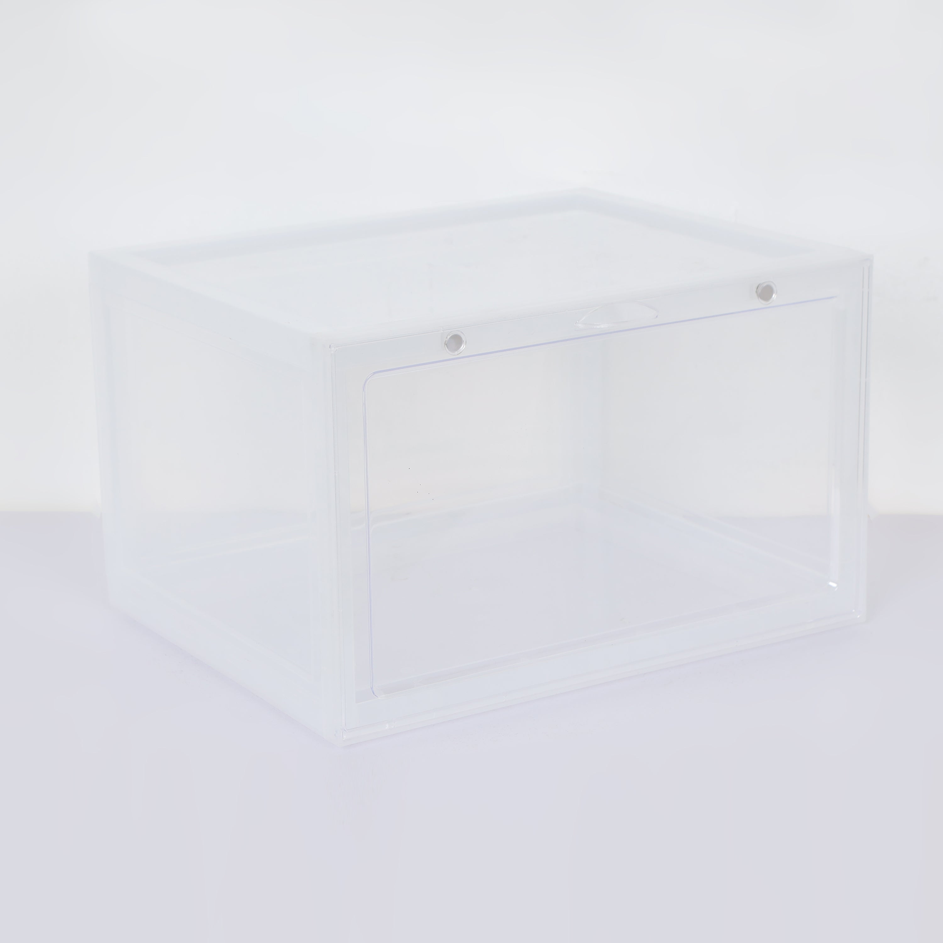 sneakers transparent White shoe storage box plastic basketball shoe cabinet CB0002