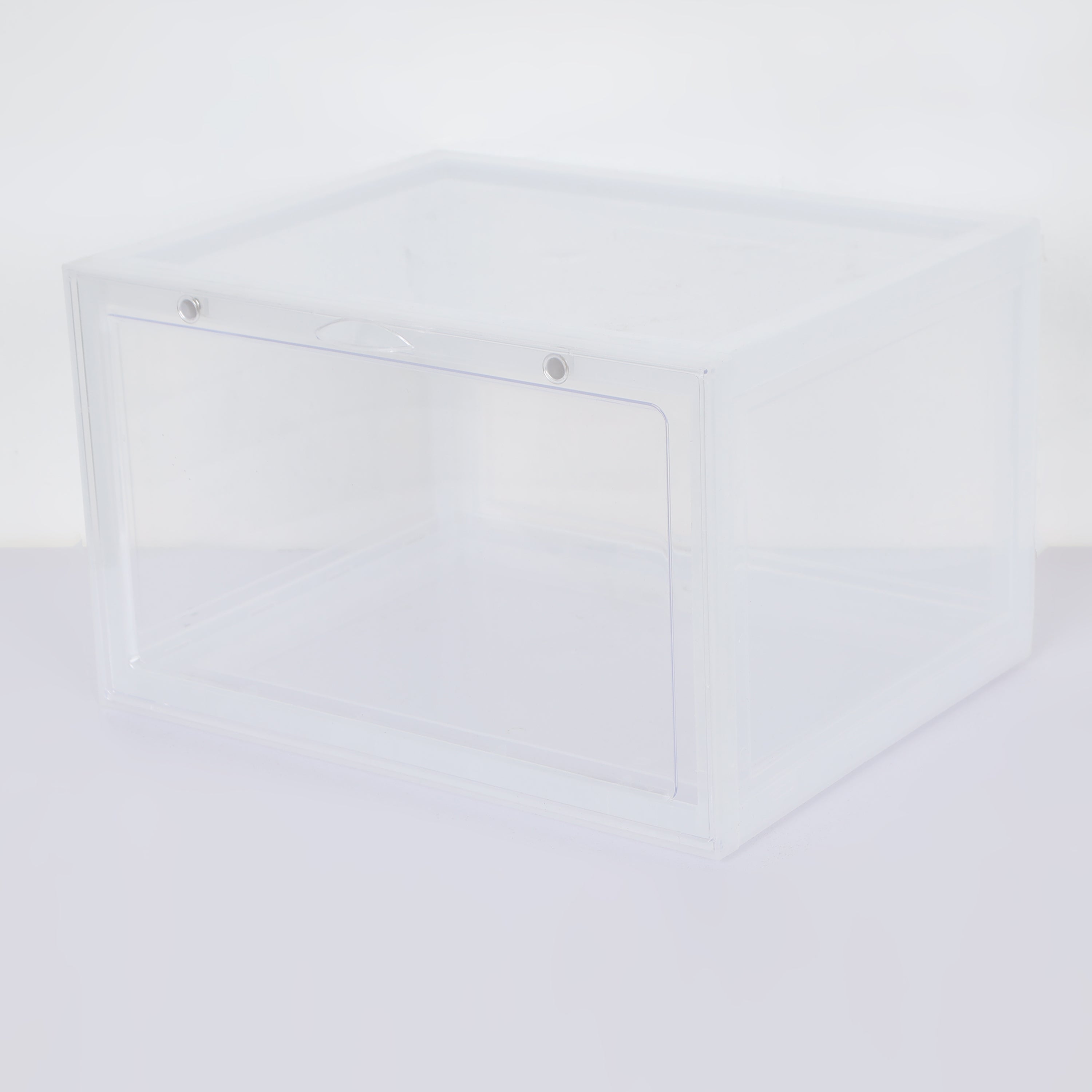 sneakers transparent White shoe storage box plastic basketball shoe cabinet CB0002