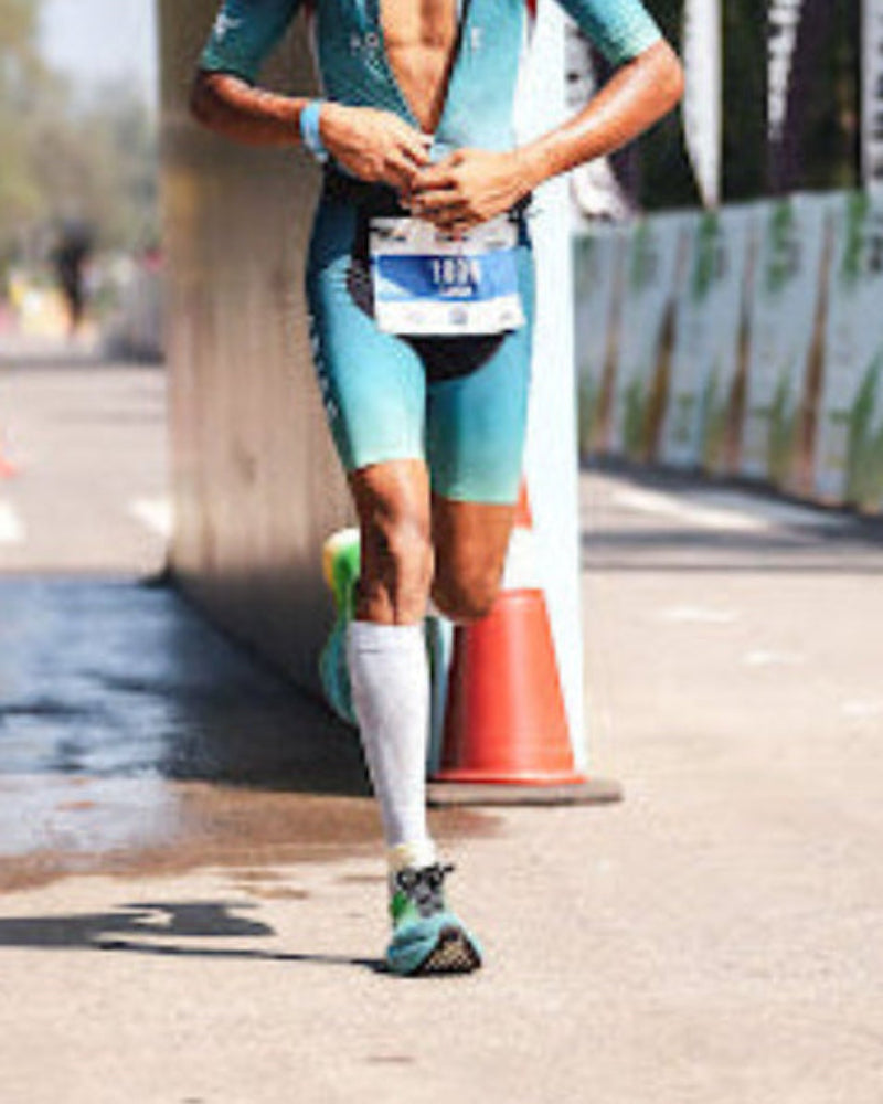 White Compression Socks