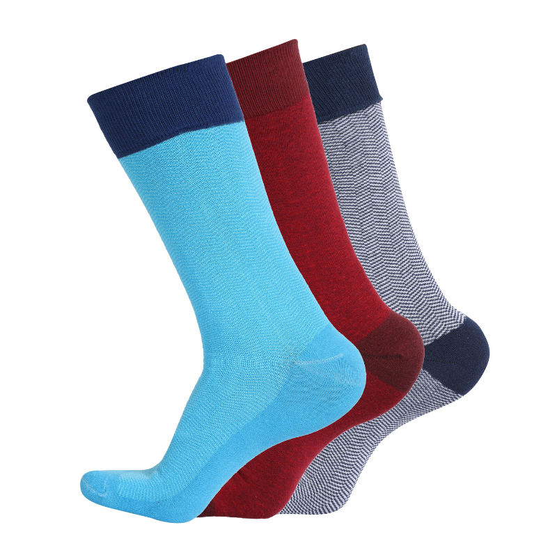 Crew length socks combo(Pack of 3), inskinnper006