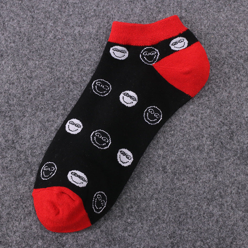 Pure cotton No show socks for Men&women, inskinn0012pay