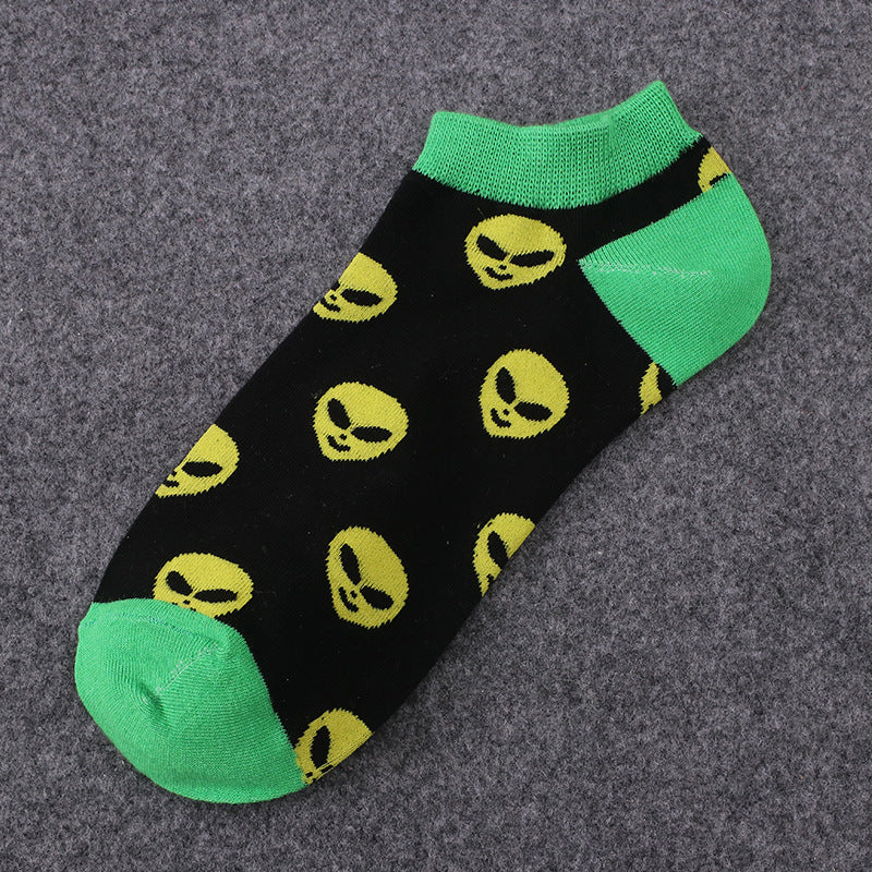 Pure cotton No show socks for Men&women, inskinn0013pay