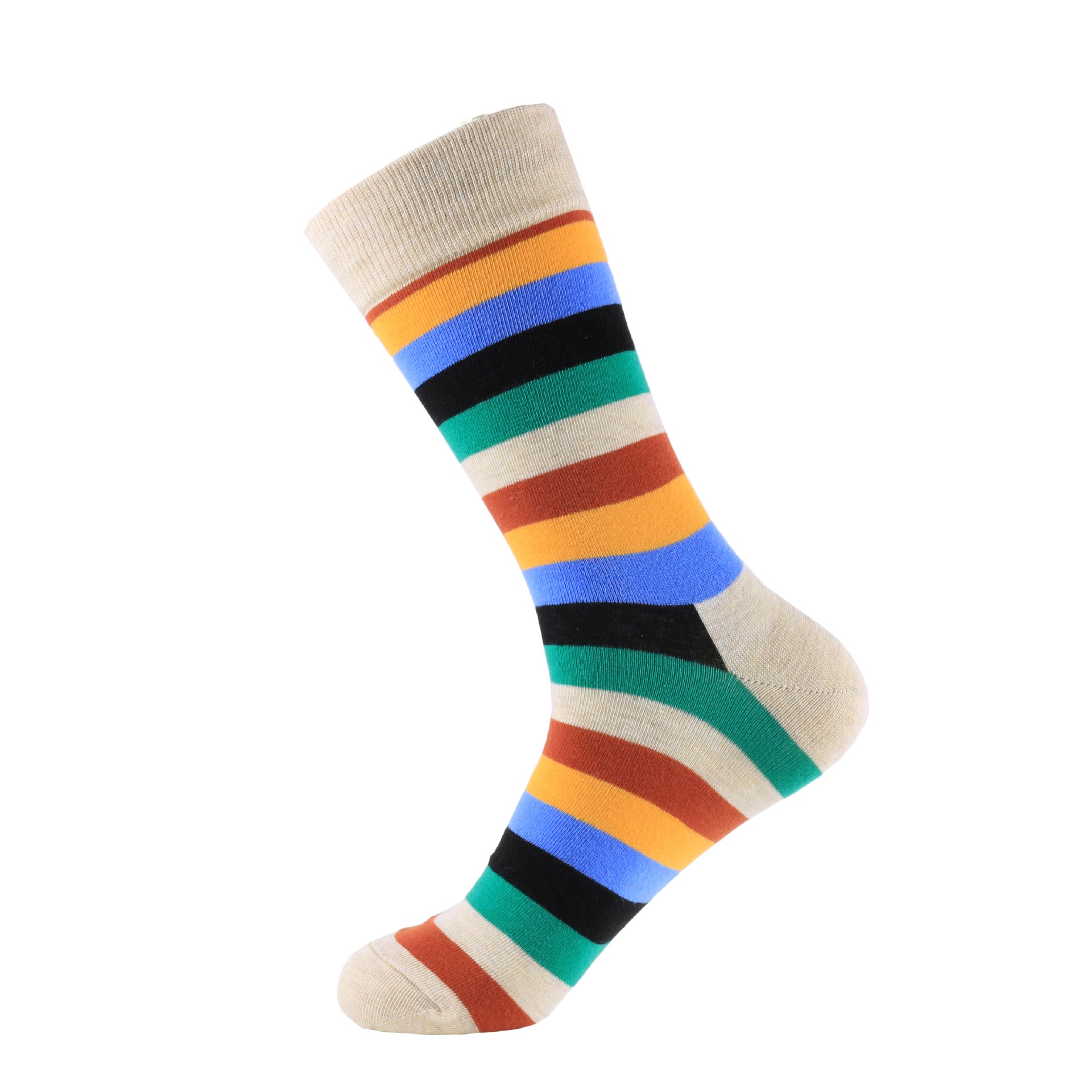 Pure cotton crew length men-women socks,inskinn318