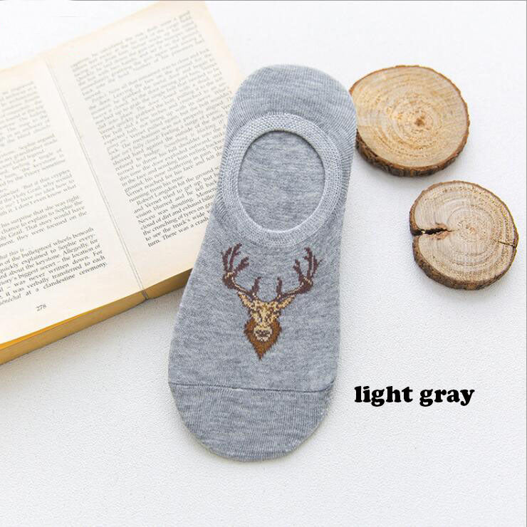 Pure cotton no show-loafer men socks,inskinn350