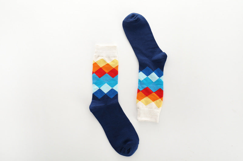 Pure cotton crew length men-women socks,inskinn104