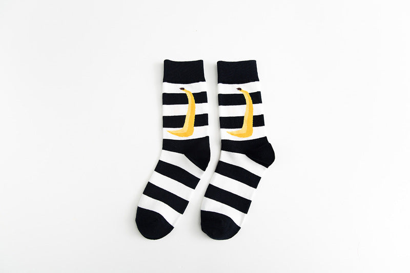 Pure cotton crew length men-women socks,inskinn136