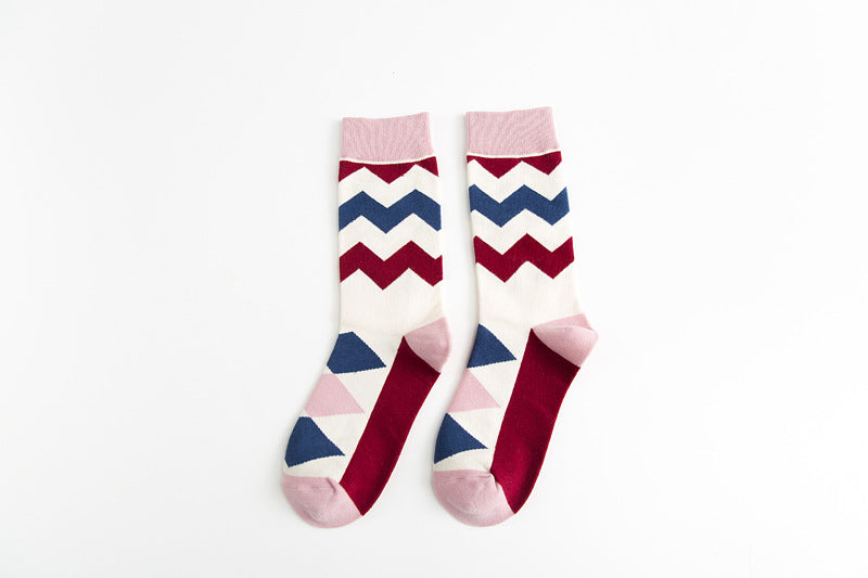 Pure cotton crew length men-women socks,inskinn149
