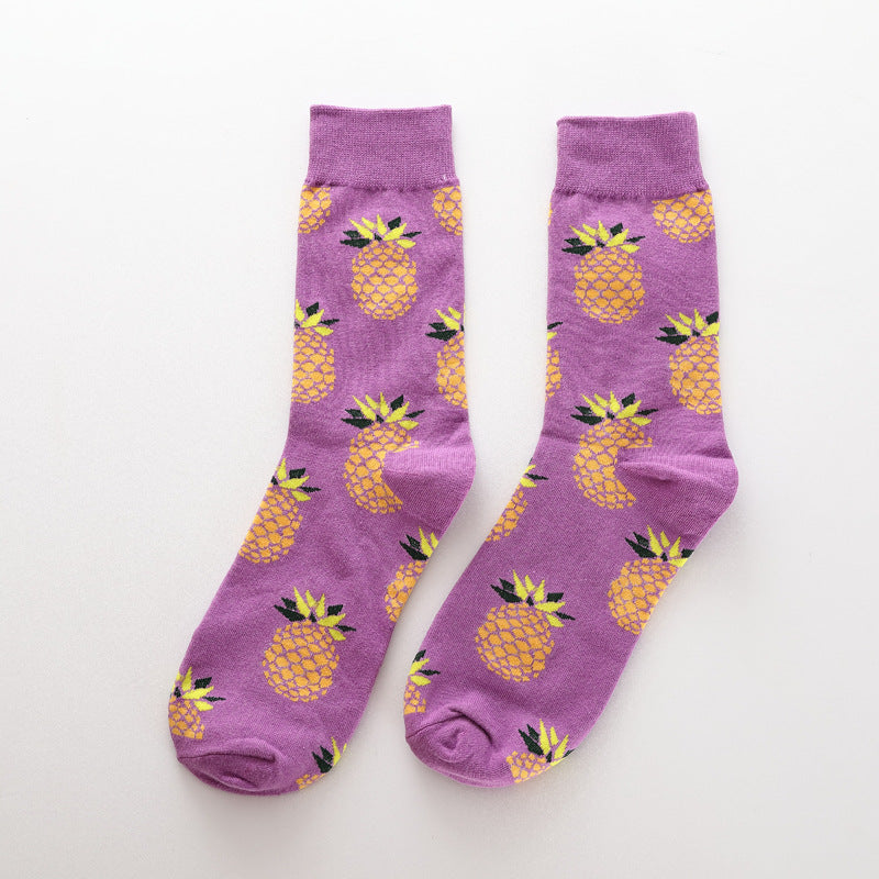 Pure cotton crew length men-women socks,inskinn205