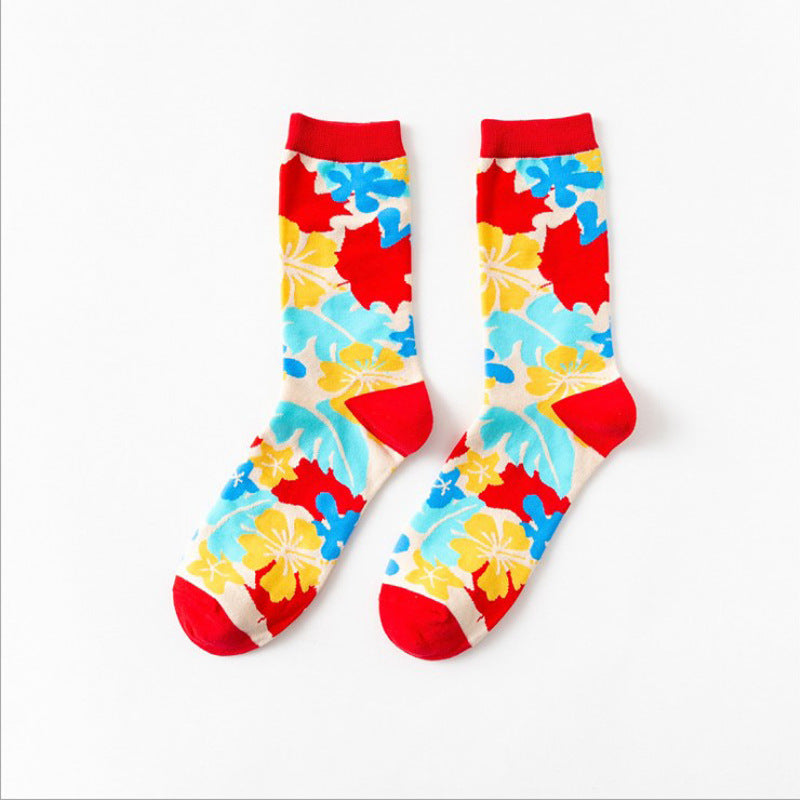 Pure cotton crew length men-women socks,inskinn209