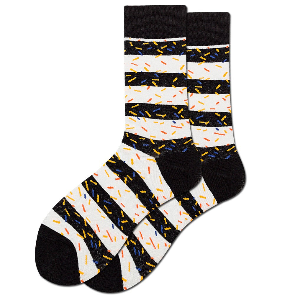 Pure cotton crew length men-women socks,inskinn510