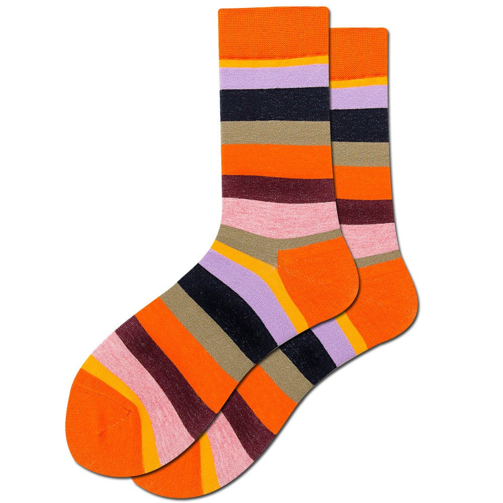 Pure cotton crew length men-women socks,inskinn511