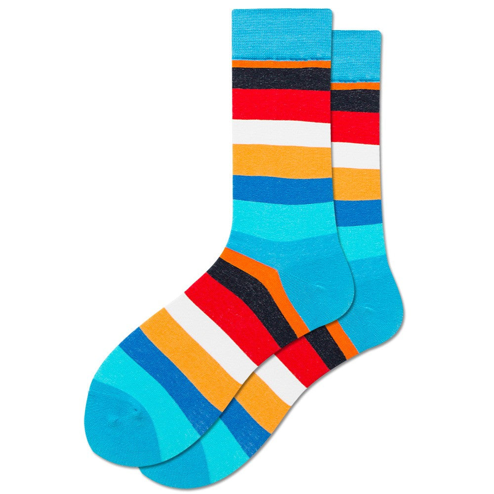 Pure cotton crew length men-women socks,inskinn 512