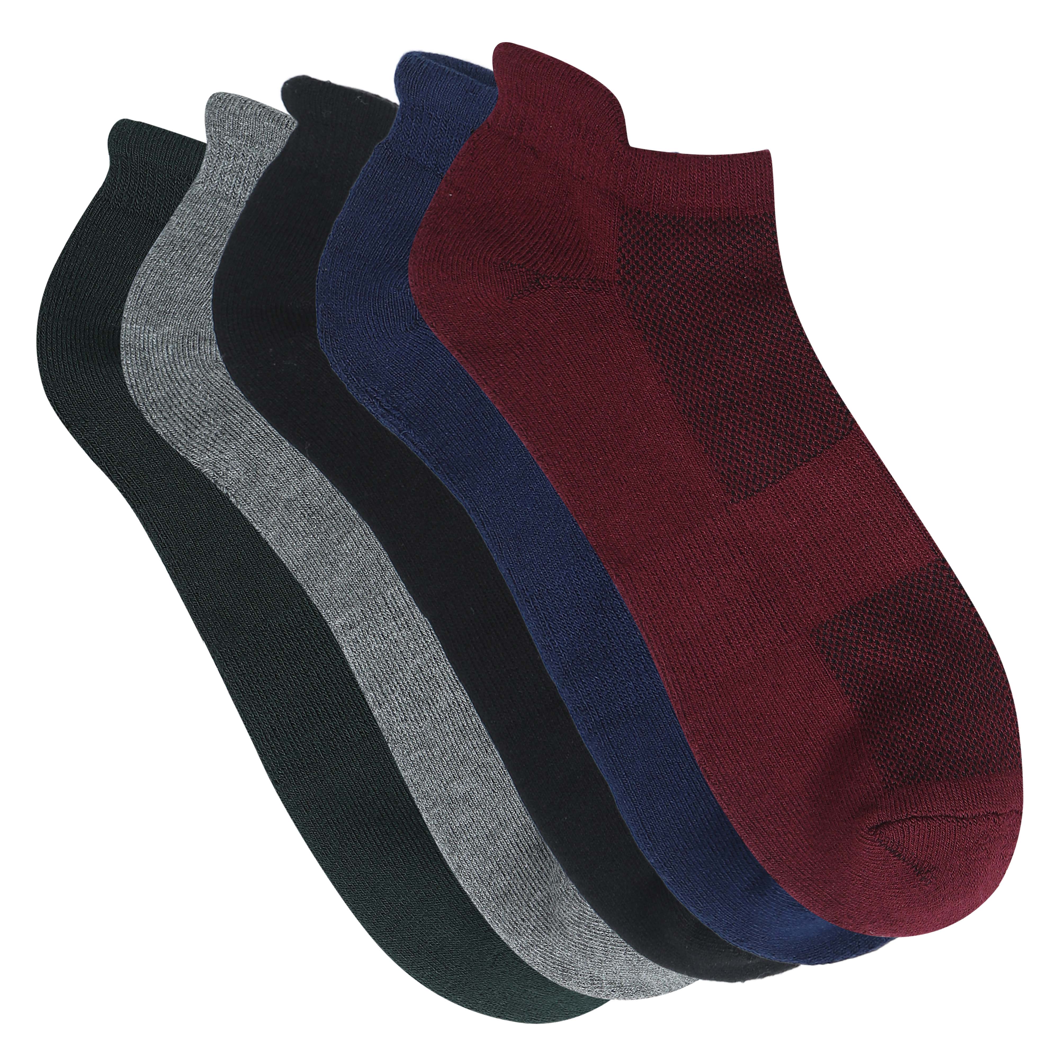 No Show socks combo(Pack of 5 pairs)inskinn, combo012