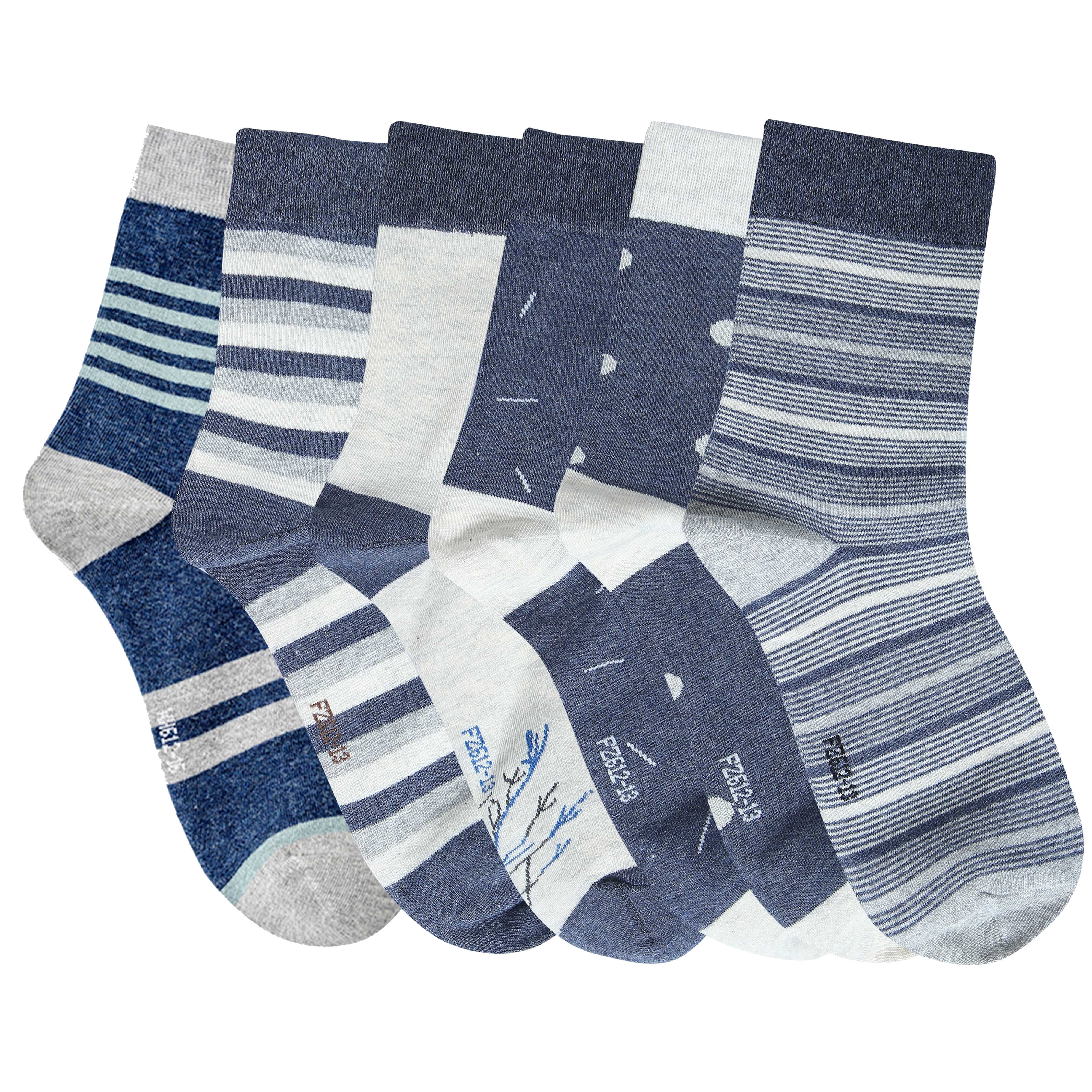 Ankle length socks combo(Pack of 6pairs)inskinn, combo1028