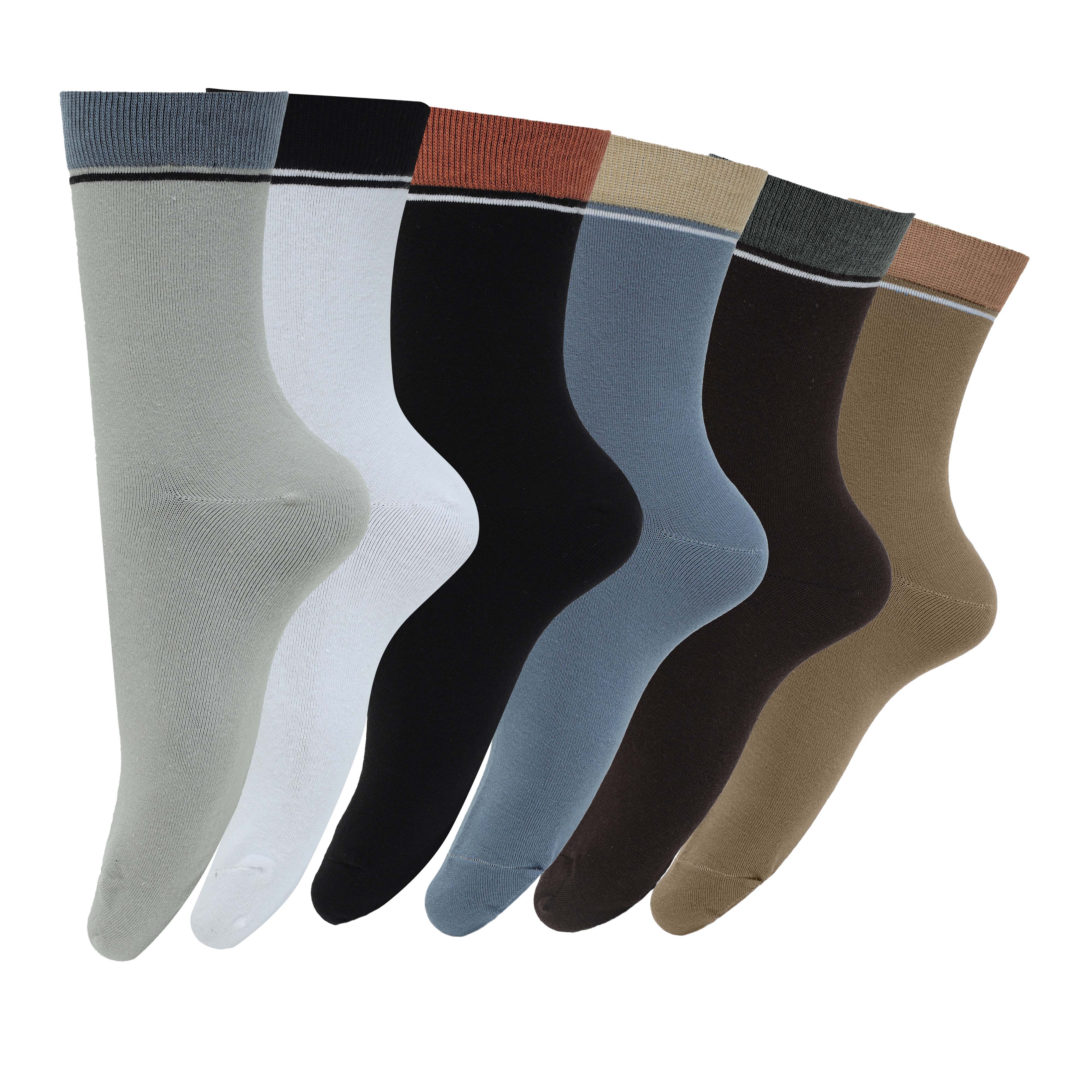 Ankle length socks combo(Pack of 6pairs)inskinn, combo1034