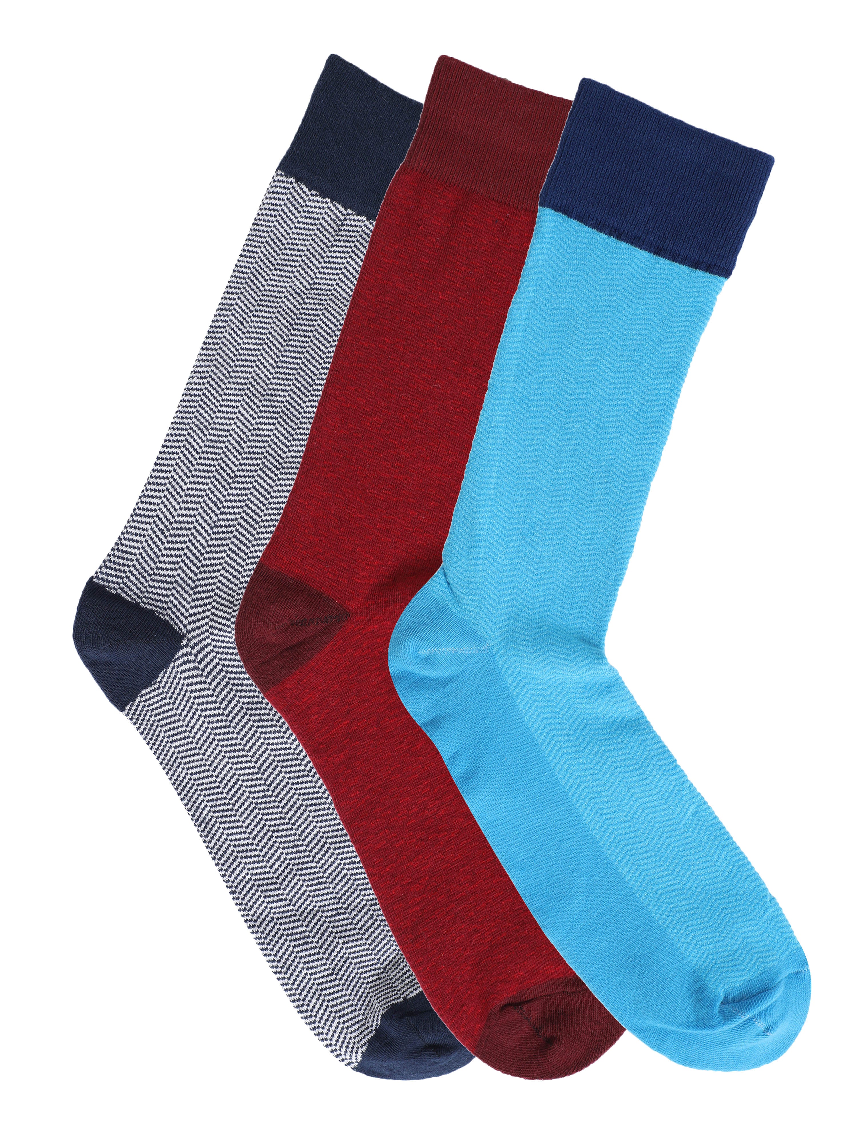 Regular crew length socks combo(Pack of 3 pairs)inskinn, inskinnper006