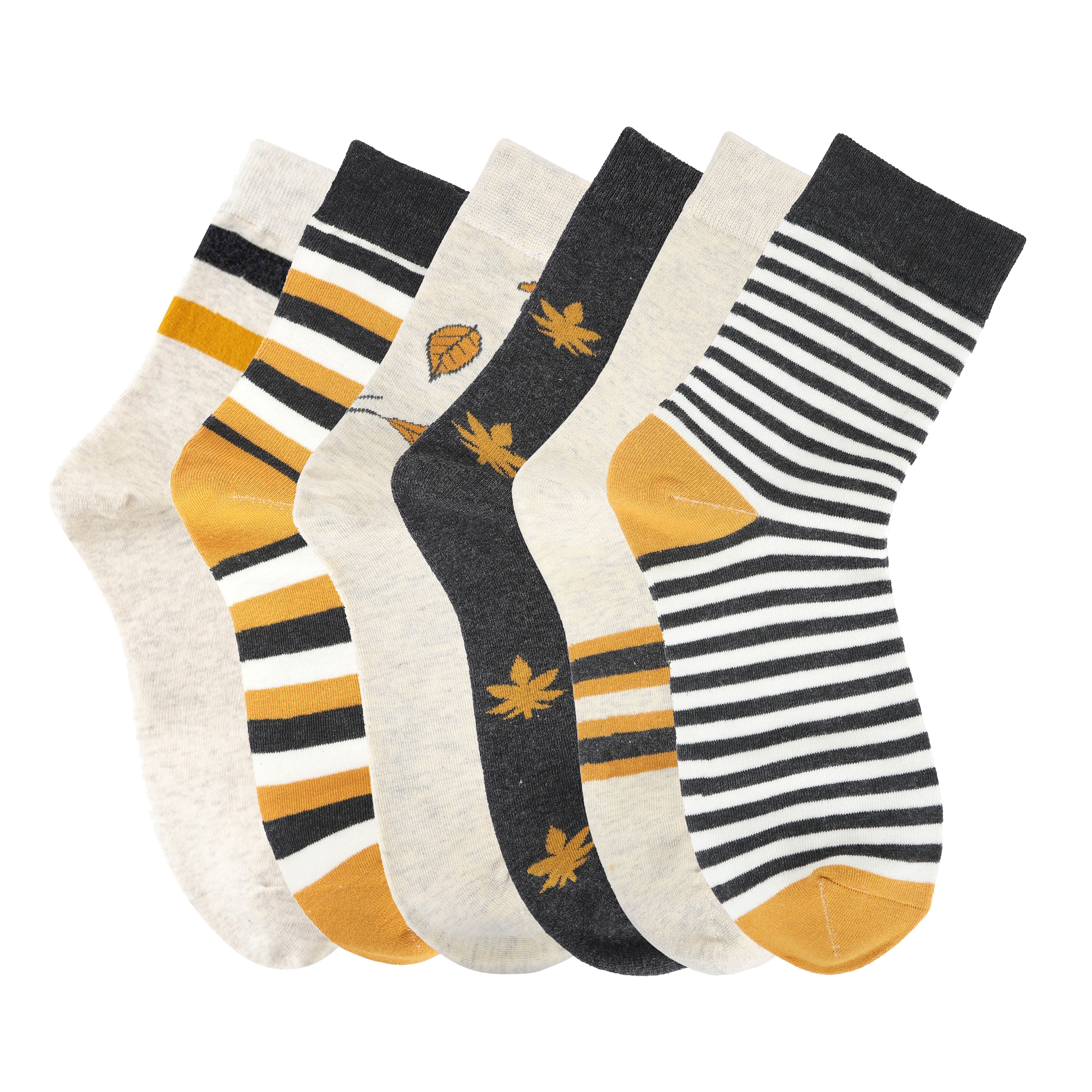 Ankle length socks combo(Pack of 6pairs)inskinn, combo1027