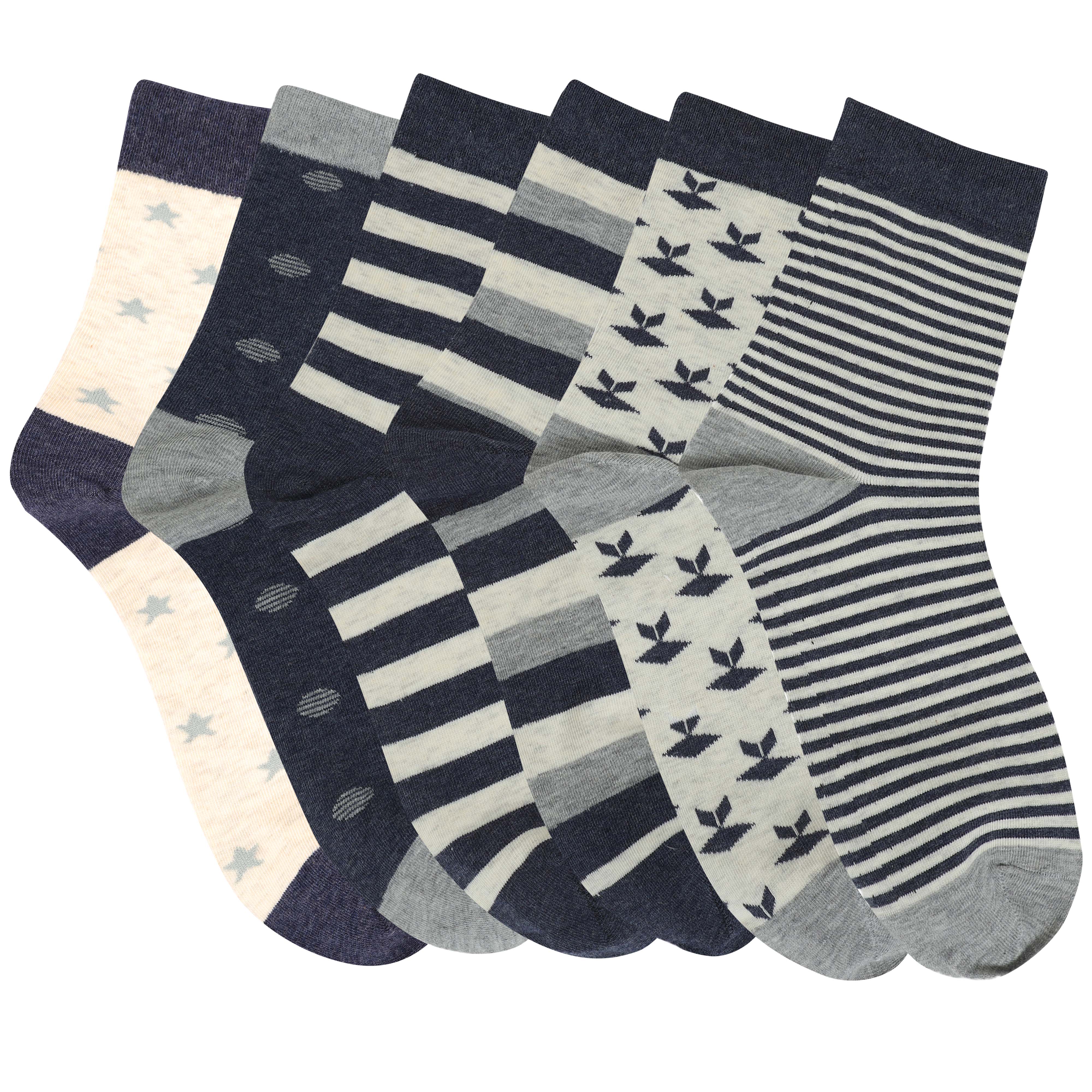 Ankle length socks combo(Pack of 6pairs)inskinn, combo1036