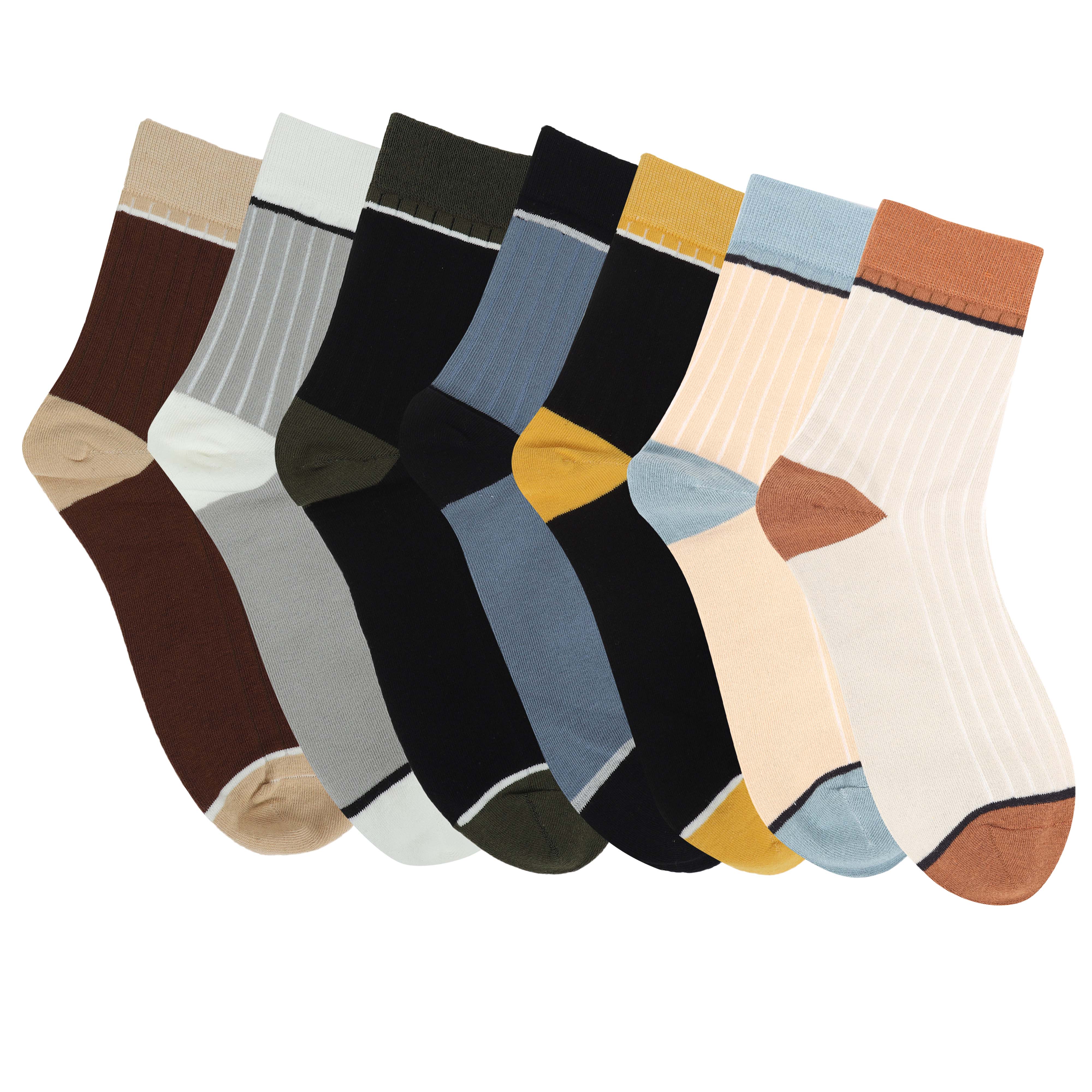 Ankle length socks combo(Pack of 6pairs)inskinn, combo1035