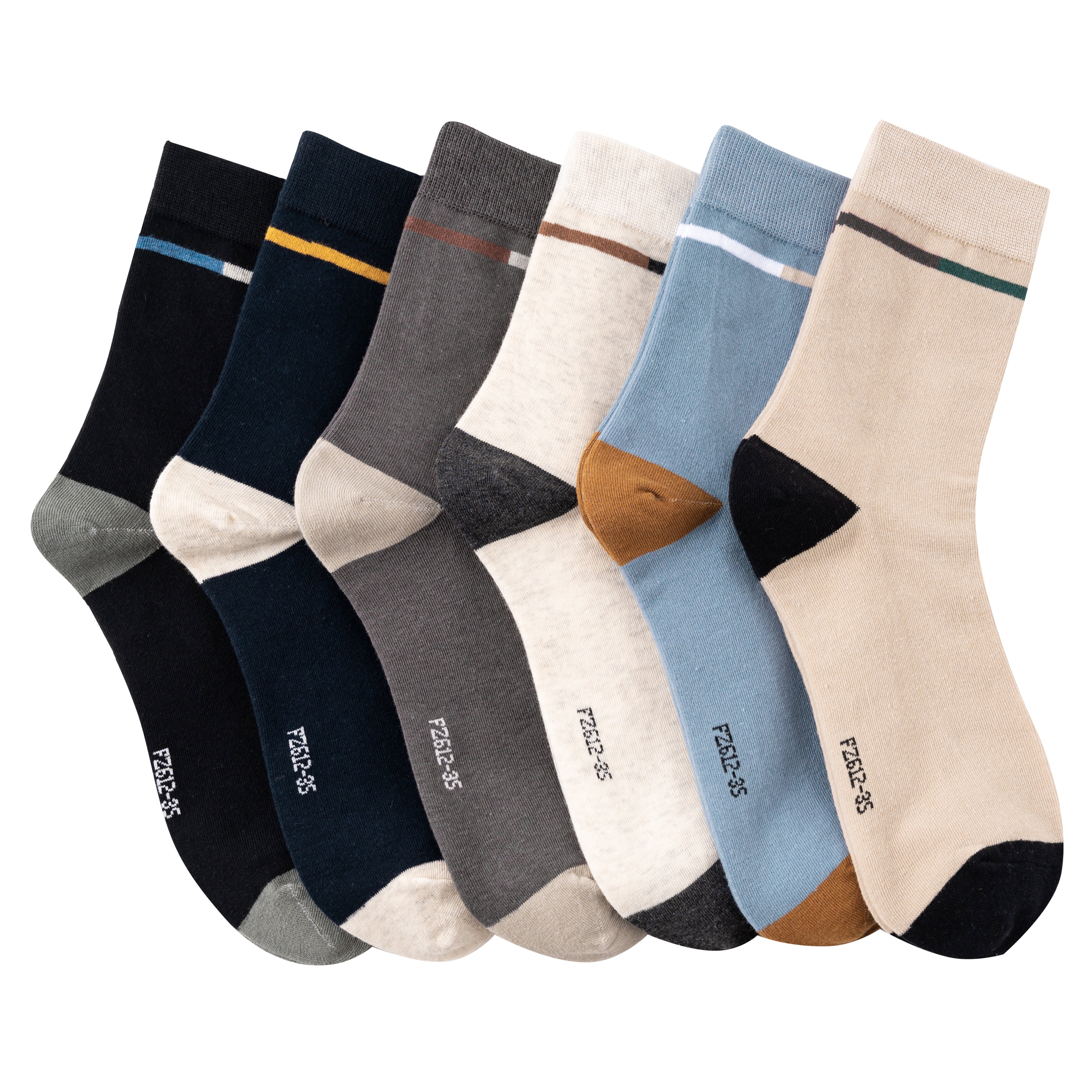 Ankle length socks combo(Pack Of 6 Pairs)inskinn, combo1018