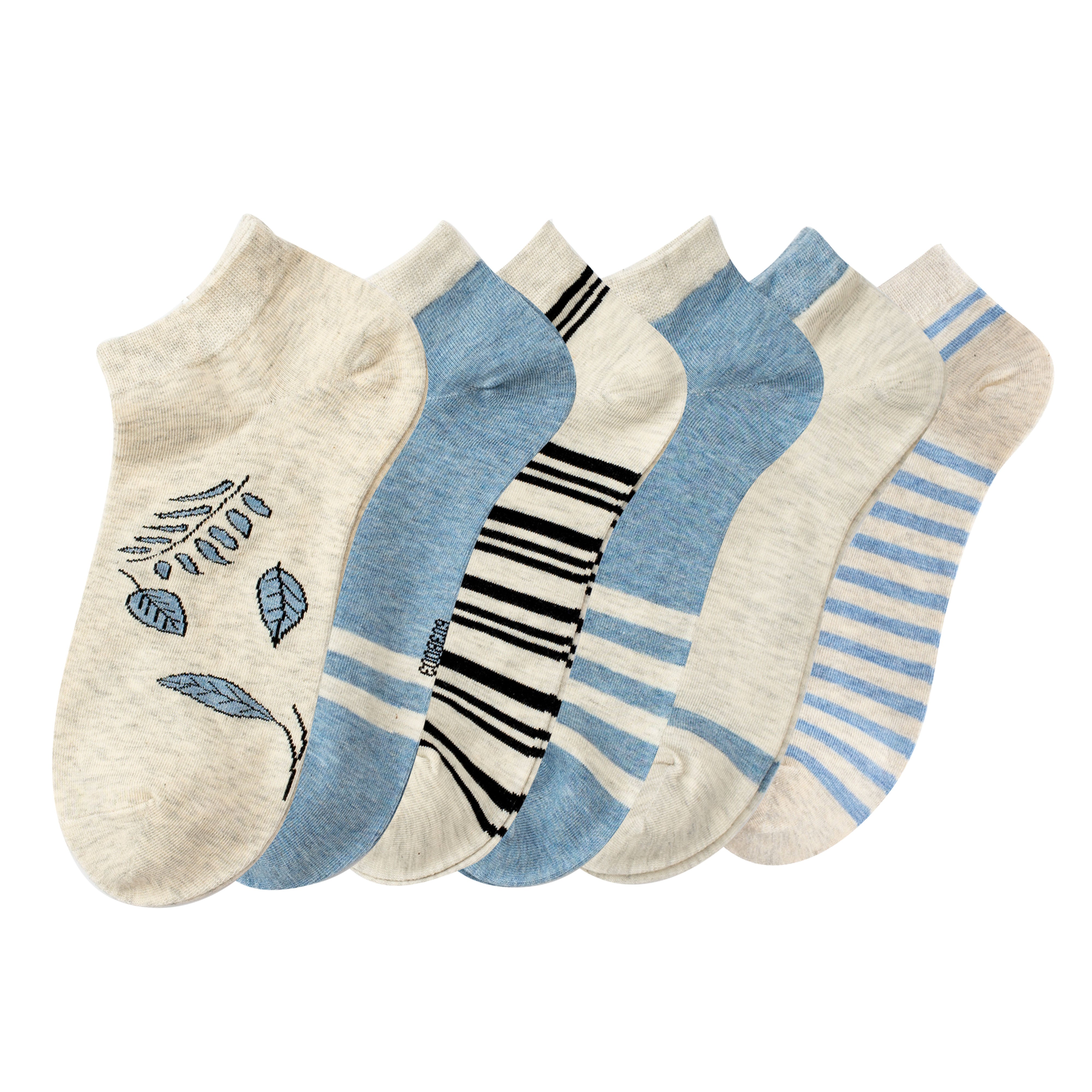 No Show socks combo(Pack of 6 pairs)inskinn, combo011