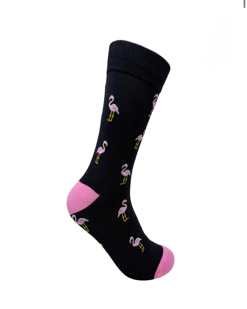 Flamingo Crew Socks
