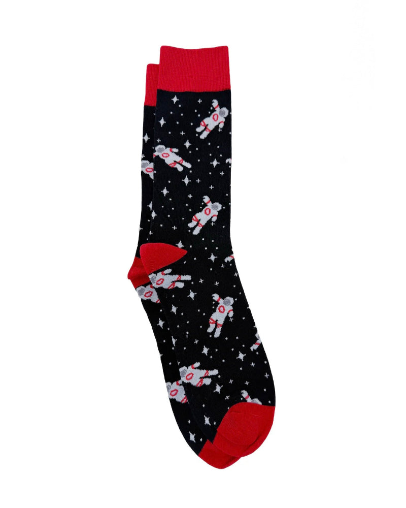 Astronaut Craze Crew Socks