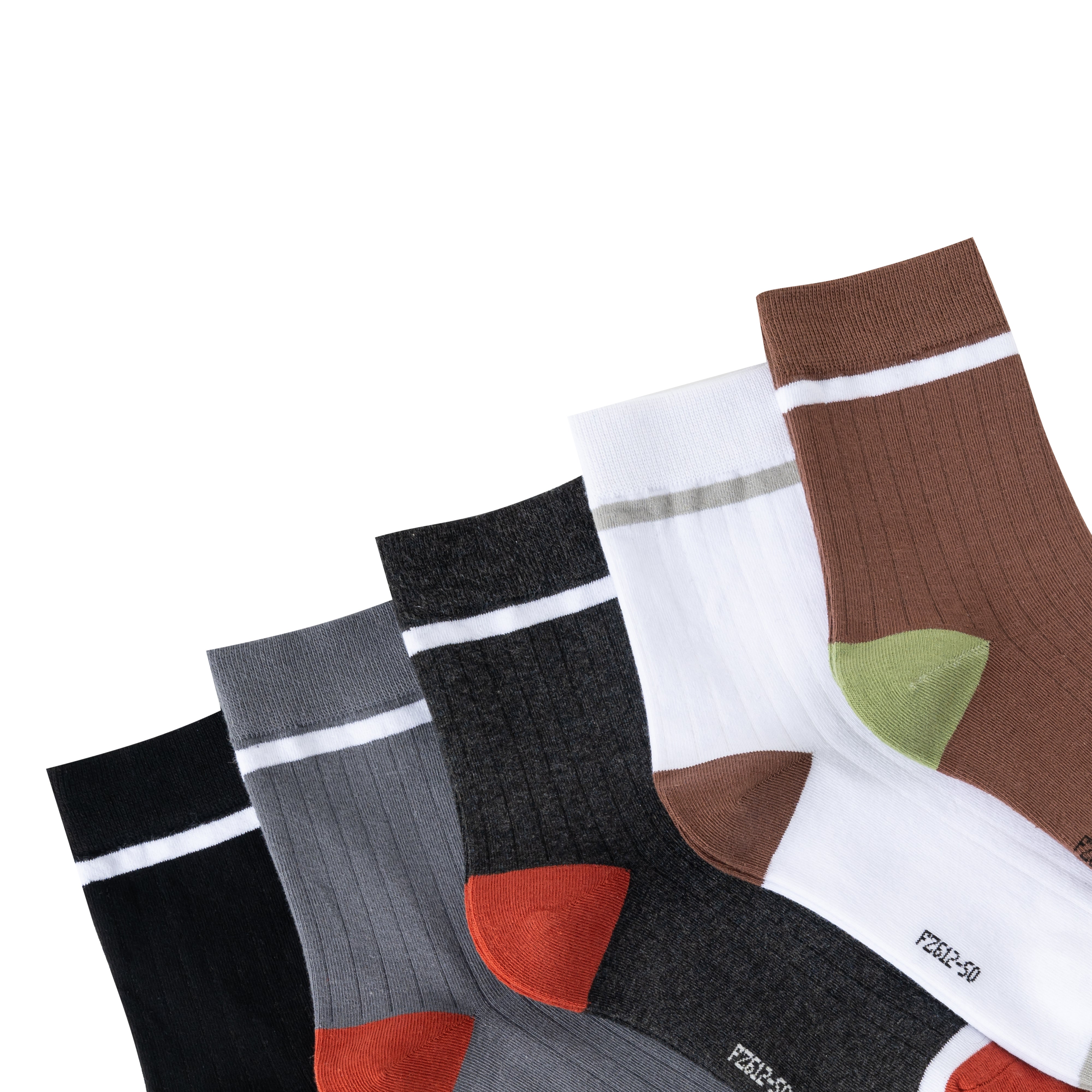 Ankle length socks combo(Pack Of 5 Pairs)inskinn, combo1024