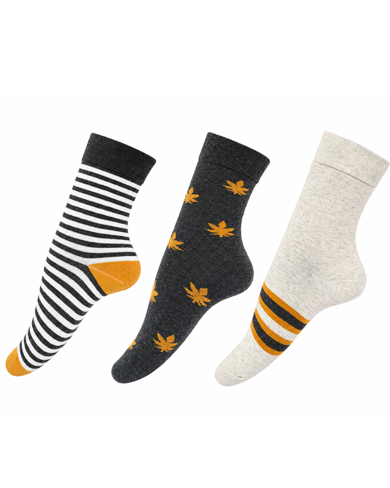 Ankle length socks(Pack of 3)