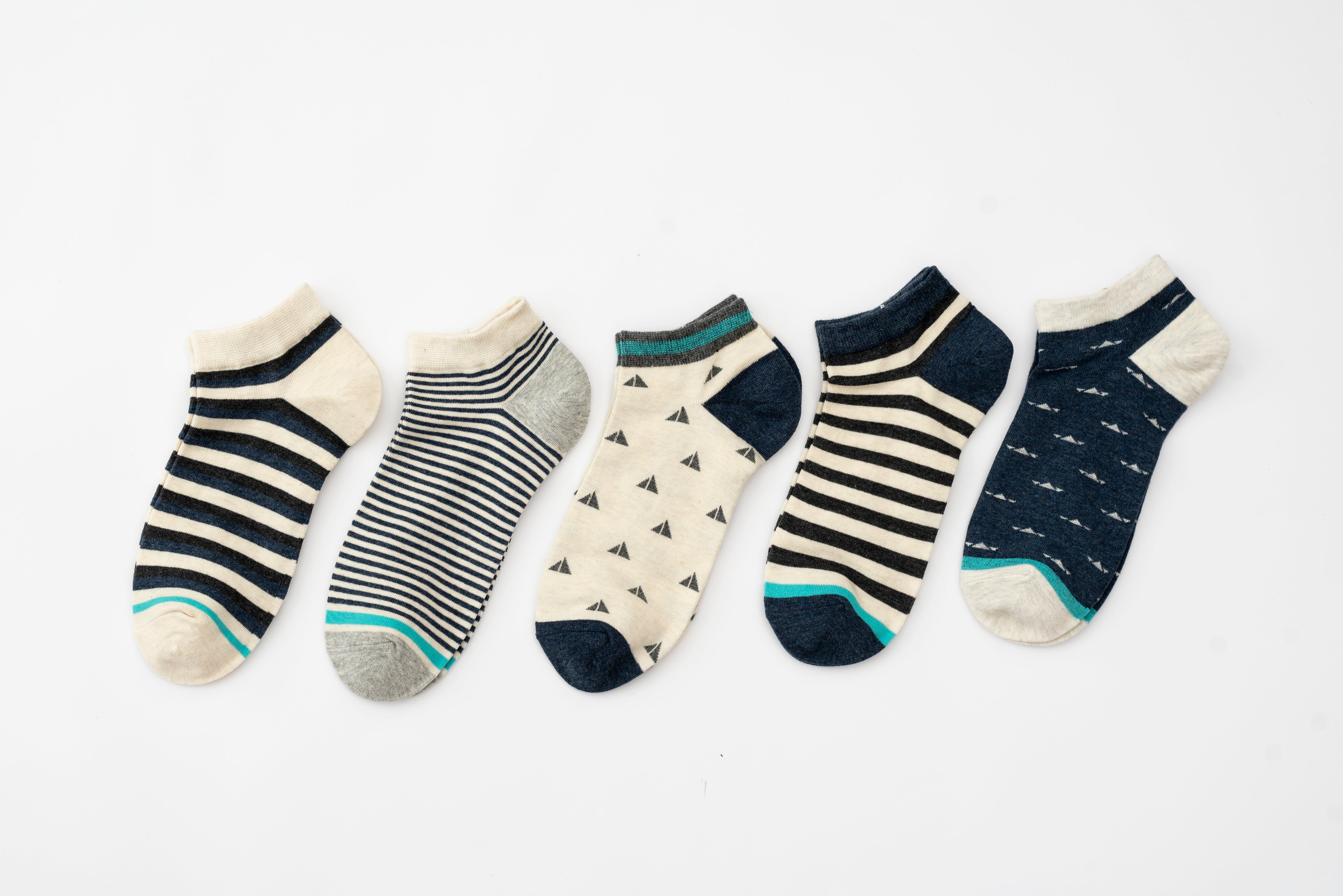 No Show socks combo(Pack of 5 pairs)inskinn, combo02