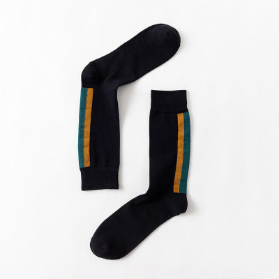 Pure cotton crew length men-women socks,inskinn162