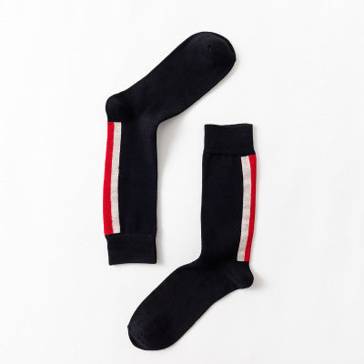 Pure cotton crew length men-women socks,inskinn165