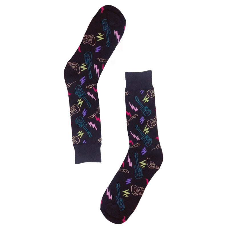 Pure cotton crew length men-women socks,inskinn173