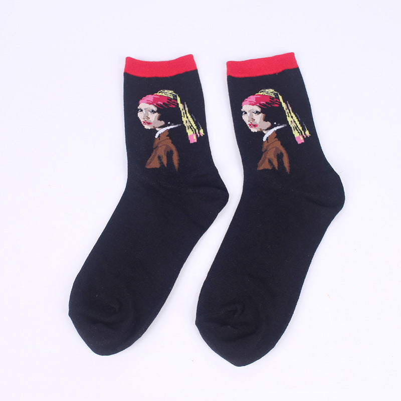 Pure cotton ankle length men-women socks,inskinn213