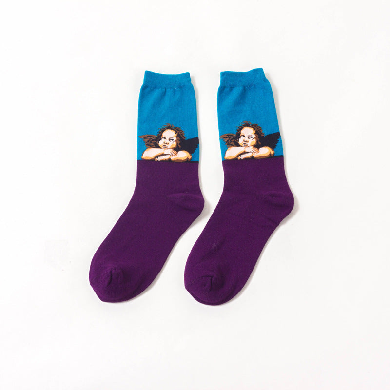 Pure cottonankle length men-women socks,inskinn215