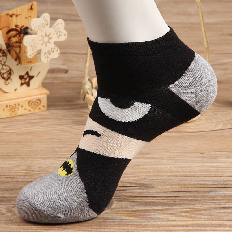 Pure cotton ankle length men-women socks,inskinn221