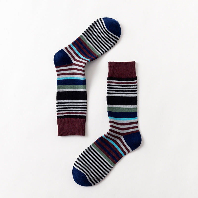 Pure cotton crew length men-women socks,inskinn224