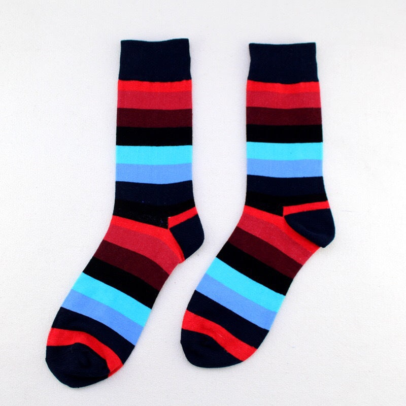 Pure cotton crew length men-women socks,inskinn304